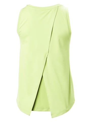 Helly Hansen Top funkcyjny "Tech Split Back" w kolorze zielonym