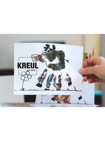 KREUL Creativiteitsset "Speelbox - Schilderen met handen en vingers" - vanaf 4 jaar