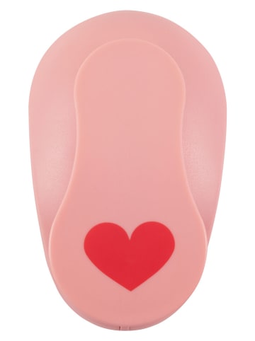 folia PAPER Motiefpons "Hart" lichtroze