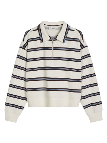 Marc O'Polo DENIM Sweatshirt in Creme/ Schwarz