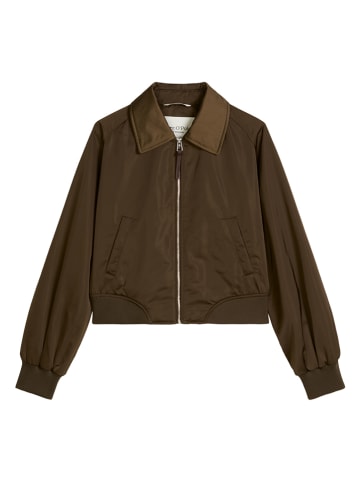 Marc O'Polo Blousejas donkerbruin