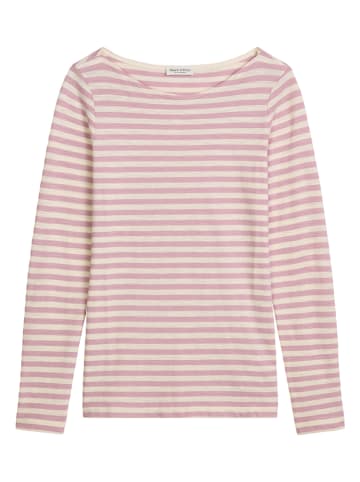 Marc O'Polo Longsleeve in Rosa/ Sand