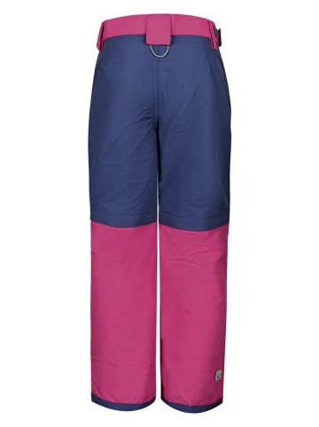 Peek U Zippoff-Trekkinghose "Terra" in Pink/ Dunkelblau
