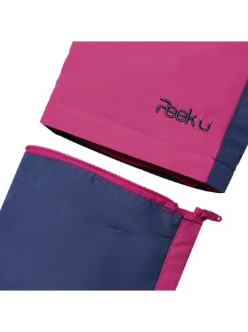 Peek U Afrits trekkingbroek "Terra" roze/donkerblauw