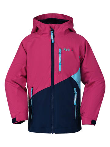 Peek U 3-in-1-Funktionsjacke "Marisol" in Pink/ Türkis