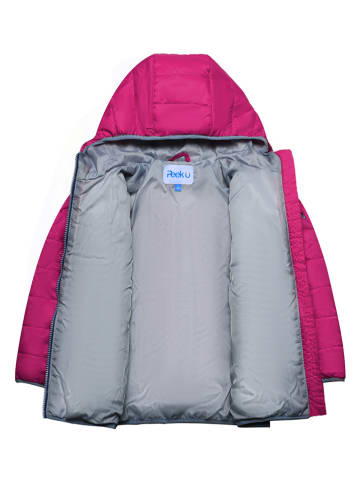 Peek U All-season doorgestikte jas "Bon Bon" roze/donkerblauw