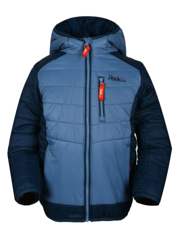 Peek U All-season doorgestikte jas "Caspian" lichtblauw/donkerblauw