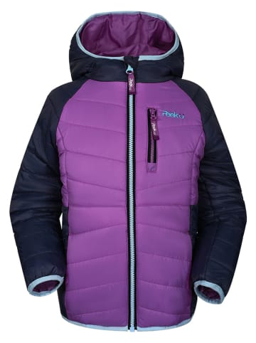Ganzjahres-Steppjacke "Cordelia" in Lila/ Dunkelblau