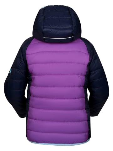 Peek U All-season doorgestikte jas "Cordelia" paars/donkerblauw