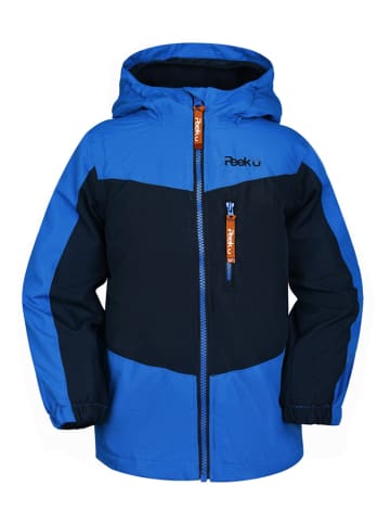 Peek U Leicht gefleecte-Regenjacke "Atlas" in Blau