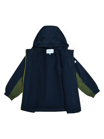 Peek U Regenjacke "Atlas" in Dunkelblau/ Khaki