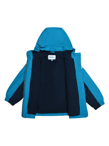 Peek U Regenjacke "Atlas" in Dunkelblau/ Hellblau