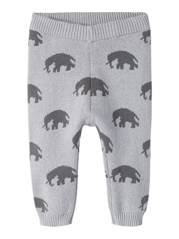 Lil Atelier Strickhose "Lulio" in Grau
