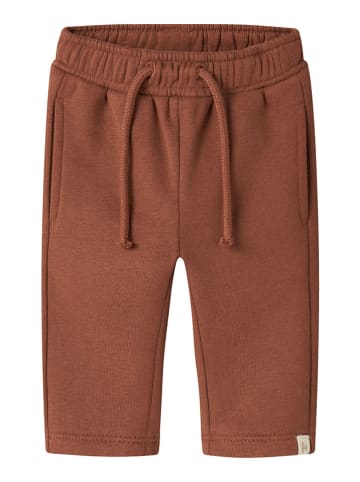 Lil Atelier Sweathose "London" in Hellbraun