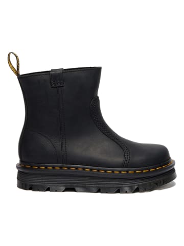Dr. Martens Leder-Boots "Zebzag Rigger" in Schwarz