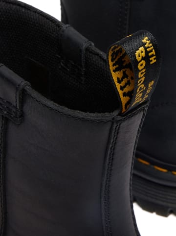 Dr. Martens Leder-Boots "Zebzag Rigger" in Schwarz