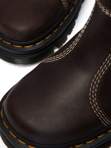 Dr. Martens Leren boots "Zebzag Rigger" bruin