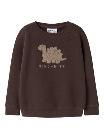 name it Bluza "Obear" w kolorze brązowym