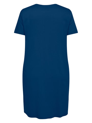 ONLY Carmakoma Kleid in Dunkelblau