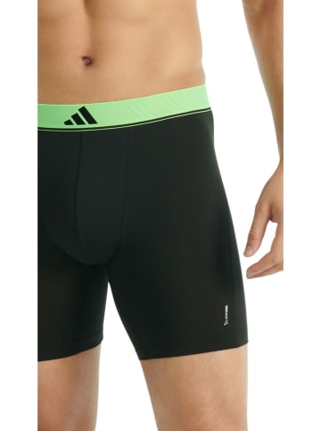 adidas 3er-Set: Boxershorts in Dunkelblau/ Schwarz