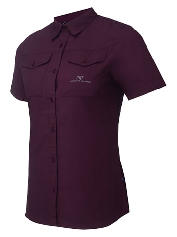 2117 OF SWEDEN Functionele blouse pruimkleurig