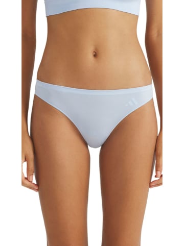 adidas 3-delige set: strings lichtblauw/roze/wit
