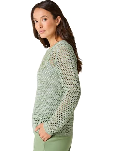 creation L Sweter w kolorze zielonym