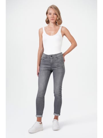 miracle of denim Jeans "Suzy" - Skinny fit - in Grau