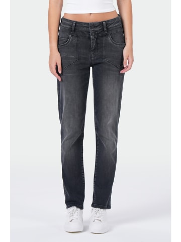 miracle of denim Jeans "Peggy" - Regular fit - in Anthrazit