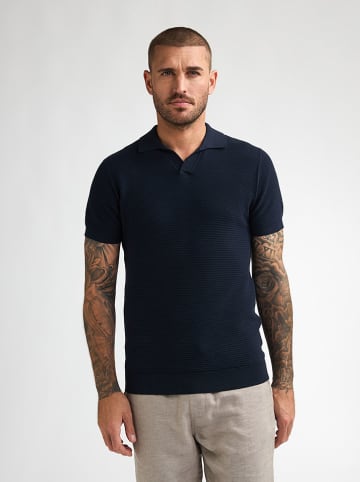 Petrol Industries Poloshirt donkerblauw