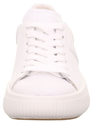 Leder-Sneakers "T4 JUMP" in Weiß