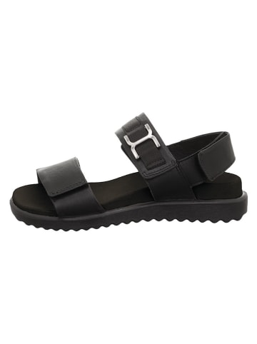 Legero Leder-Sandalen "Move" in Schwarz