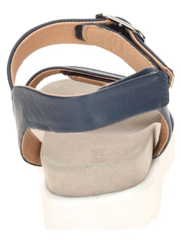 Legero Leder-Sandalen "Move" in Dunkelblau