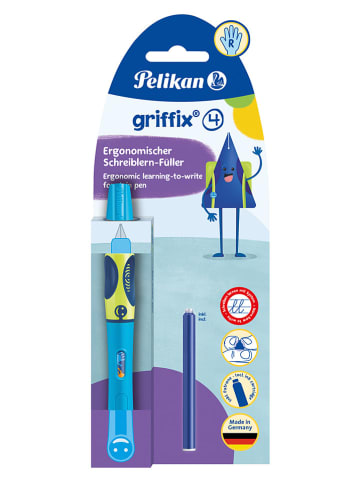 Pelikan Rechtshänder-Schreiblernfüller "griffix®" - Feder A (Überraschungsprodukt)