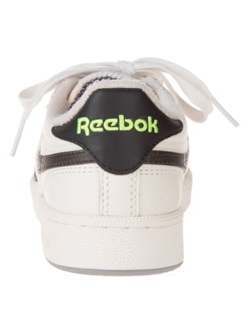 Reebok Leder-Sneakers "Club C Revenge Vintage" in Creme/ Schwarz