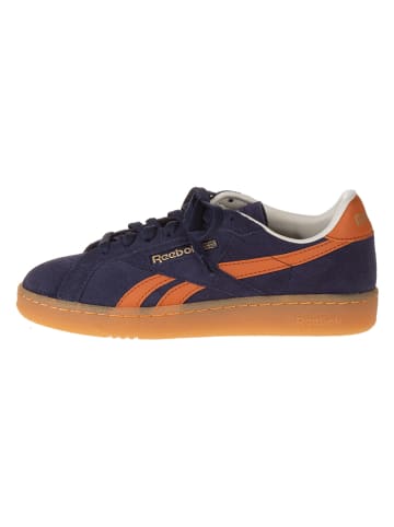 Reebok Leren sneakers "Club C Grounds" donkerblauw/oranje