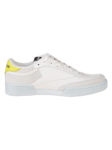 Reebok Leder-Sneakers "Club C Revenge" in Weiß/ Grün