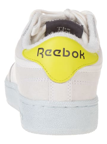 Reebok Skórzane sneakersy "Club C Revenge" w kolorze biało-zielonym