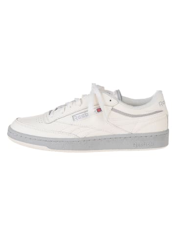 Reebok Skórzane sneakersy "Club C Revenge Vintage" w kolorze biało-szarym