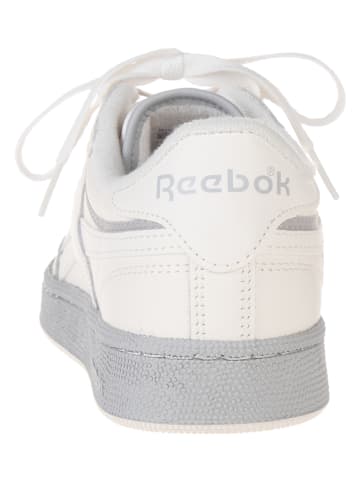 Reebok Leder-Sneakers "Club C Revenge Vintage" in Weiß/ Grau