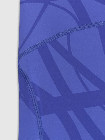 4F Legginsy sportowe w kolorze niebieskim