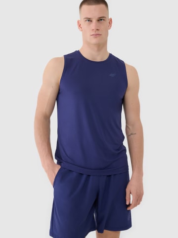 4F Top sportowy w kolorze fioletowym