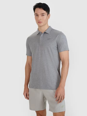 4F Trainingspoloshirt grijs