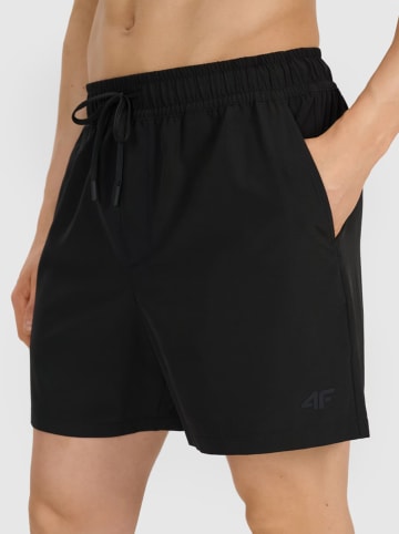 4F Badeshorts in Schwarz