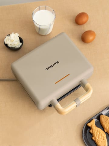CREATE Sandwichmaker "Studio Double" beige - 800 W