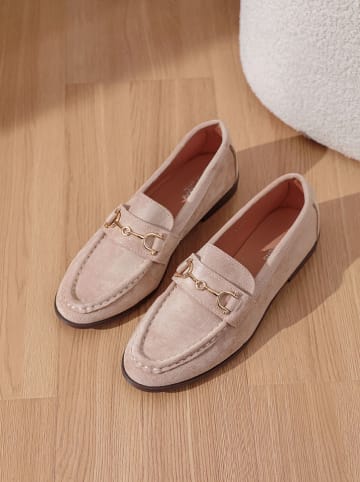 Sixth Sens Mokassins in Beige
