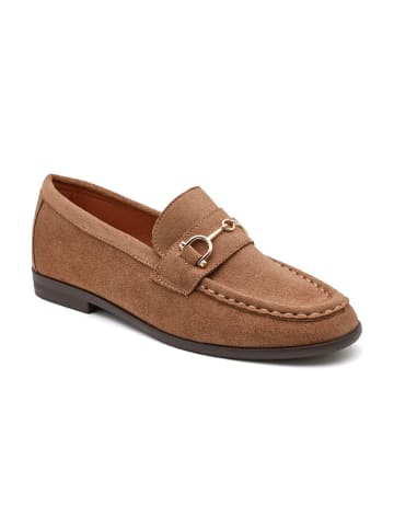 Sixth Sens Mokassins in Khaki