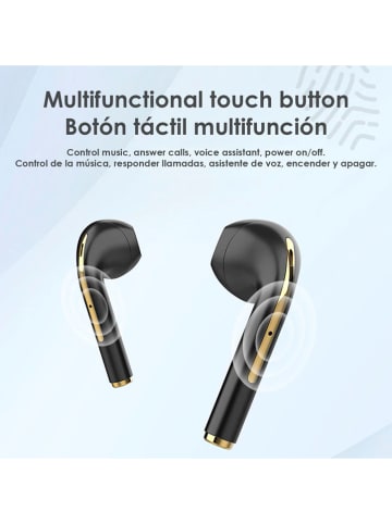 DAM In-ear hoofdtelefoon "TWS J18" zwart