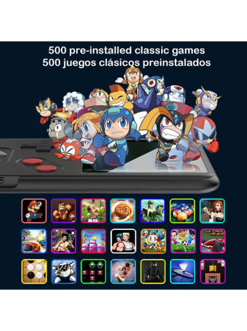 DAM Retro-Videospielkonsole in Blau