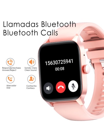 DAM Smartwatch "QS56" in Lila
